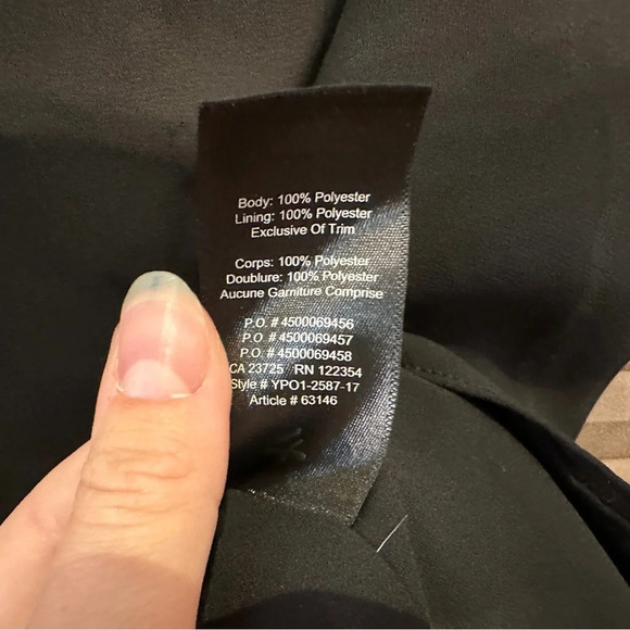 Aritzia Babaton black Galen Camisole Tank| size xs - Picture 4 of 5